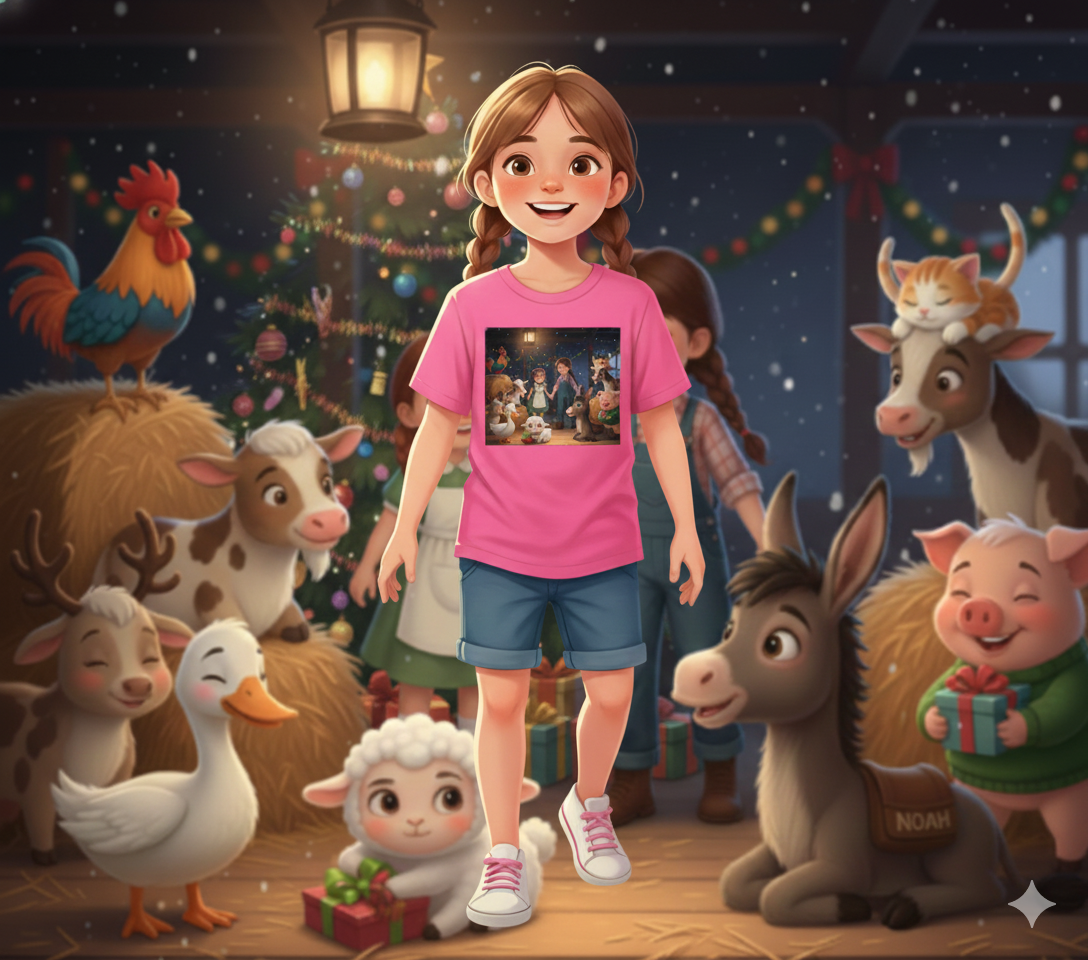 CHRISTMAS YOUTH T-SHIRT-GIA, JODI ANN & LYLA