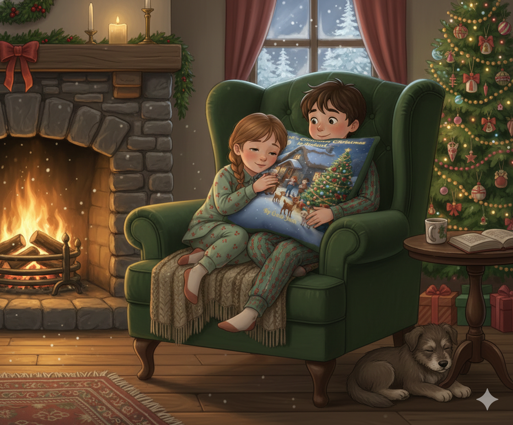 PILLOW-MiMi'S CHILDHOOD CHRISTMAS IN IRELAND