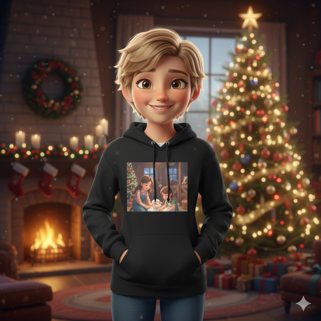 FRANKIE'S CHRISTMAS HOODIE