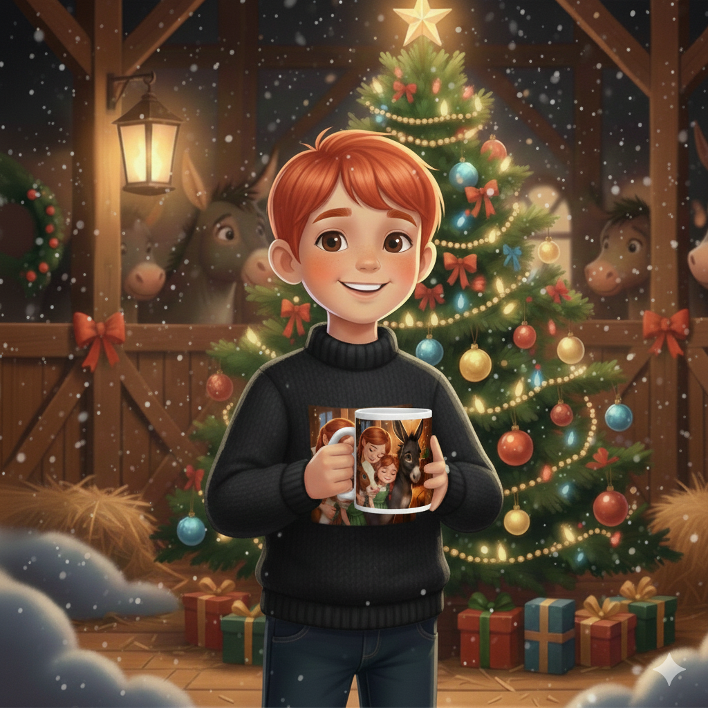 CHRISTMAS HOT COCOA MUG-MACIE, JODI ANN & SUSAN JANE