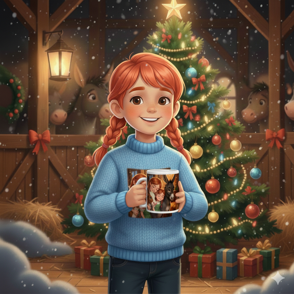 CHRISTMAS HOT COCOA MUG-FRANKIE, JODI ANN & SUSAN JANE