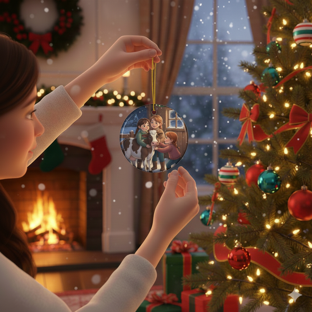 CHRISTMAS ORNAMENT-MACIE, JODI ANN AND SUSAN JANE